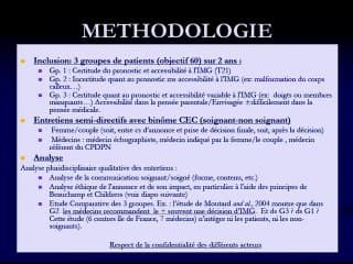 Annonce de la malformation grave. Comment la recherche s'intègre dans le cadre de la consultation d'éthique clinique ?