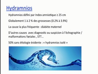 Une série de 473 cas d'hydramnios isolés : apport dela biochimie du liquide amniotique