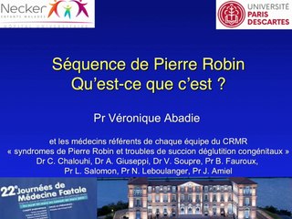 SÉQUENCE DE PIERRE ROBIN QU’EST CE QUE C’EST ?
