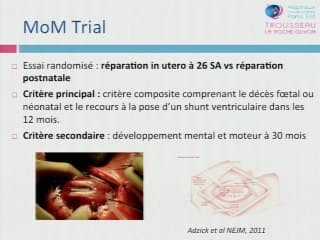 Pourquoi s'intéresser au myéloméningocèle ?