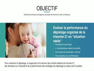 Prenatal screening for Down Syndrome: Retrospective study from 2011 to 2015 in Martinique.