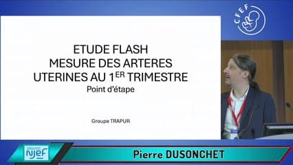 Etude flash sur les artères utérines T1 : point d’étape
