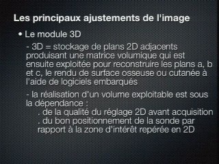 Optimiser les réglages machine