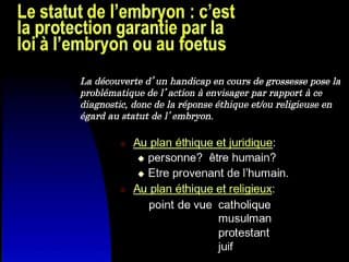 Le Diagnostic Préimplantatoire : A propos du DPI, le statut de l'embryon dans les religions monothéistes