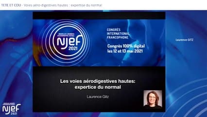 Voies aéro-digestives hautes : expertise du normal