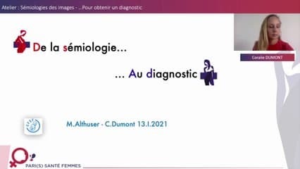 Atelier: De la sémiologie au diagnostic; le diagnostic