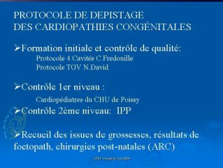 Réseaux échographiques dans les Yvelines