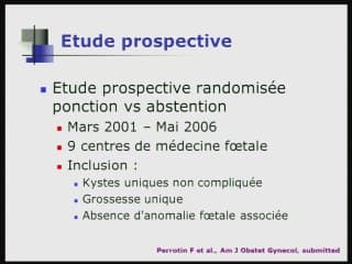 Images kystiques ovariennes foetales. Une découverte pas toujours si anodine.