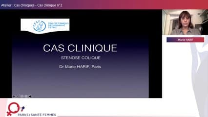 Atelier, cas clinique N°2: Sténose colique