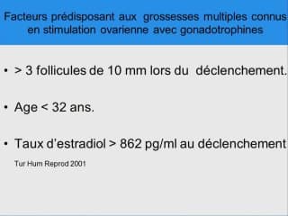 Prévention des grossesses de haut rang, réduction embryonnaire : la situation en 2011.