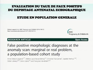Les faux positifs de l'échographie