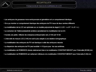 modelisation et variation de la LCC