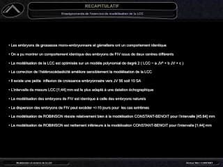 modelisation et variation de la LCC