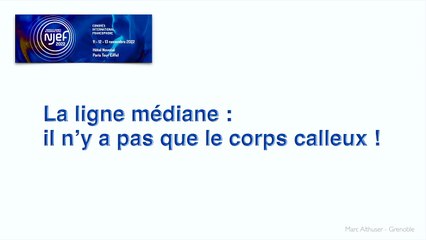 La ligne médiane : il n’y a pas que le corps calleux !