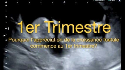 Pourquoi l’appréciation de la croissance foetale commence au 1er trimestre?