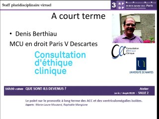 Agénésie du corps calleux : point de vue éthique