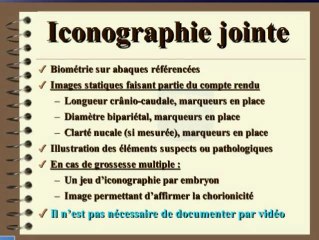 Recommandations du Comité National Technique de l’Échographie de Dépistage Prénatal. Les comptes-rendus