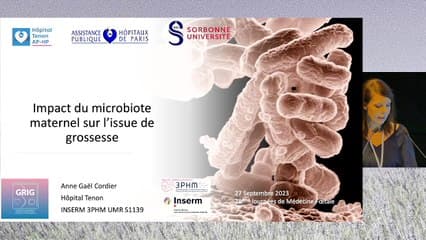 Microbiote maternel et grossesse
