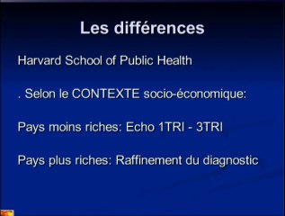 Etat de l'échographie prénatale et de la médecine foetale dans les pays francophones, pays méditéranéens et les autres…