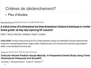 Comptage automatique des follicules Contre : le 2D est il obsolete