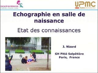 Echographie en salle de naissance