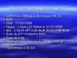 Hydramnios et agénésie thymique