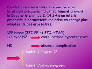 Actualité sur le Doppler utérin