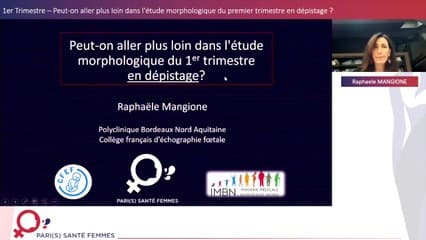 1er Trimestre: Peut-on aller plus loin dans l'étude morphologique de dépistage