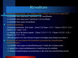 Imagerie des fentes palatines : que du neuf ?