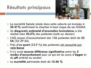grossesses gemellaires monoamniotiques  nos pratiques en France ?