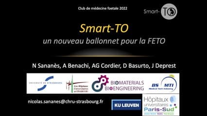 Développement d'un nouveau ballonnet pour la FETO et première étude clinique