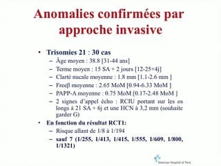 Retour d'expérience du CPDP Hopital Americain dans l'analyse de l'ADN Foetal dans la circulation maternelle