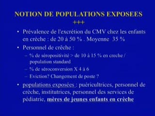 Dépistage des infections materno-foetales