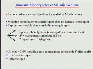 Génétique des grossesses gémellaires