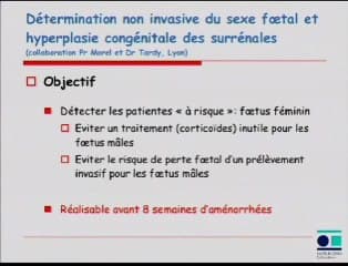 Détermination du sexe foetal sur sang maternel