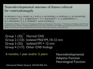 ventriculomégalie ( en ANGLAIS )