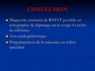 Les retours veineux pulmonaires anormaux