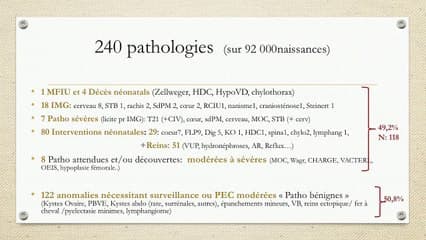 Qu’apporte l’échographie du 3e trimestre à l’activité des centres de DAN? nombre et indications des échographies de référence après 30SA, anomalies foetales de découverte tardive, IMG tardives. Etude à partir de 2 centres de DAN/ CPDPN...