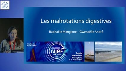 Les malrotations intestinales