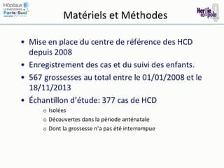 Hernie de Coupole Diaphragmatique : L'âge gestationnel au diagnostic est-il un facteur pronostique ?