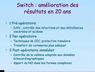 La TGV transposition des gros vaisseaux. Le point de vue du chirurgien