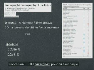 3D en dépistage, mythe ou réalité?
