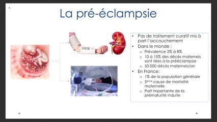 La pré-éclampsie et le 1er trimestre : où en est-on ?