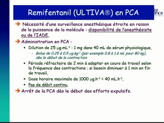 Anesthésie et analgésie au cours des IMG