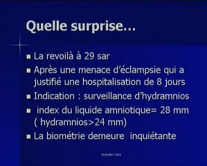 Organisation du DAN : cas malheureux