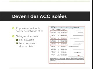 Corps calleux Articles récents et immanquables en neurologie périnatale. Ce qu'il faut retenir