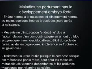 RCIU étiologies géniques et métaboliques ( ...à quoi faut il penser en cas de bilan négatif ? )