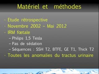 Existe-t-il des indications d'IRM ?