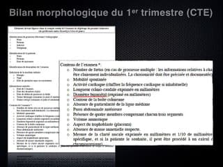 Détection du spina au 1er trimestre : intérét de la mesure du DAT