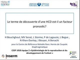 Quoi de neuf dans l’évaluation pronostique des hernies de la coupole diaphragmatique.